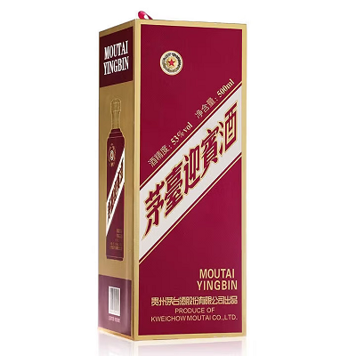 茅台（MOUTAI）贵州茅台酒 茅台王子酒系列 金王子 酱香型白酒 自饮 宴请送礼 53度 500mL 6瓶 紫迎宾